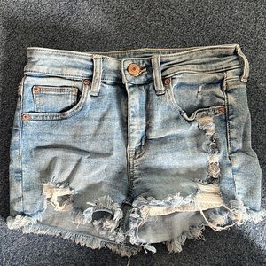 *USED* AE Shorts- high waisted shorts- SIZE 4